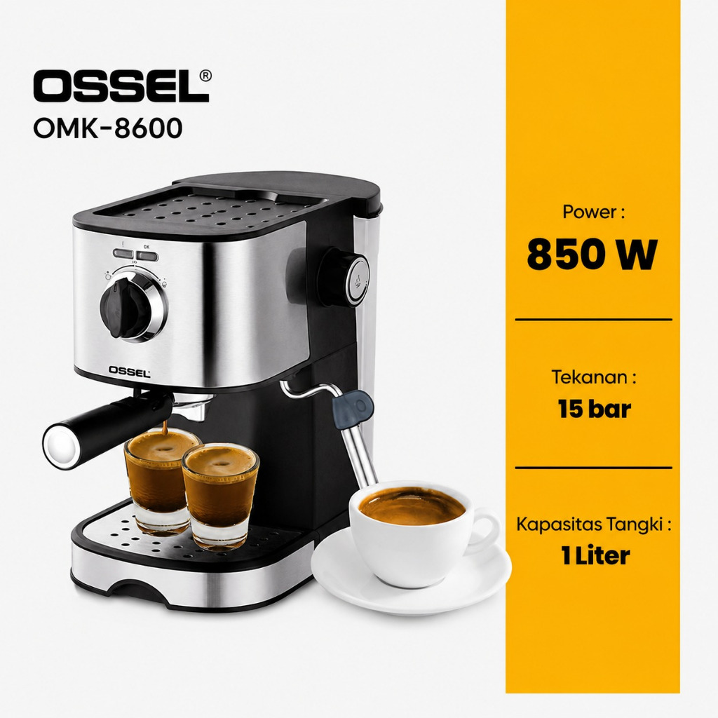 Mesin Kopi Espresso Ossel Mesin Espresso Ossel Mesin Espresso Kopi Ossel Coffee Espresso Machine