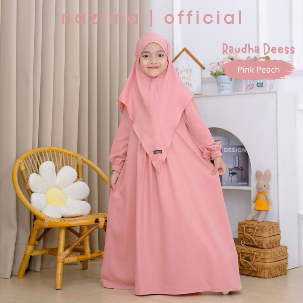 Nazima Gamis Anak Raudha Dress