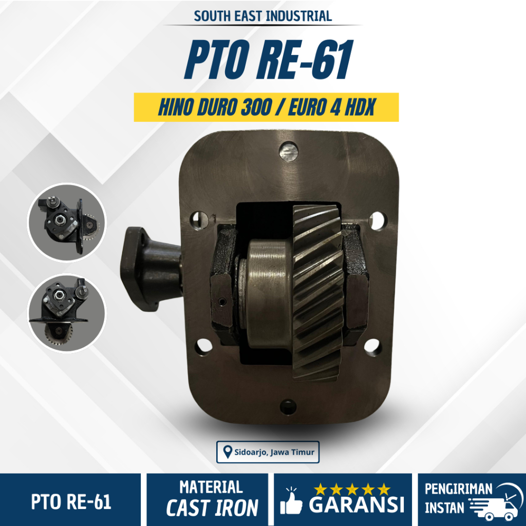PTO Hino Dutro 136 RE-61 / RE61 Euro 4 PTO HINO DUTRO  HDX RE 61 EURO 4  - South East Industrial