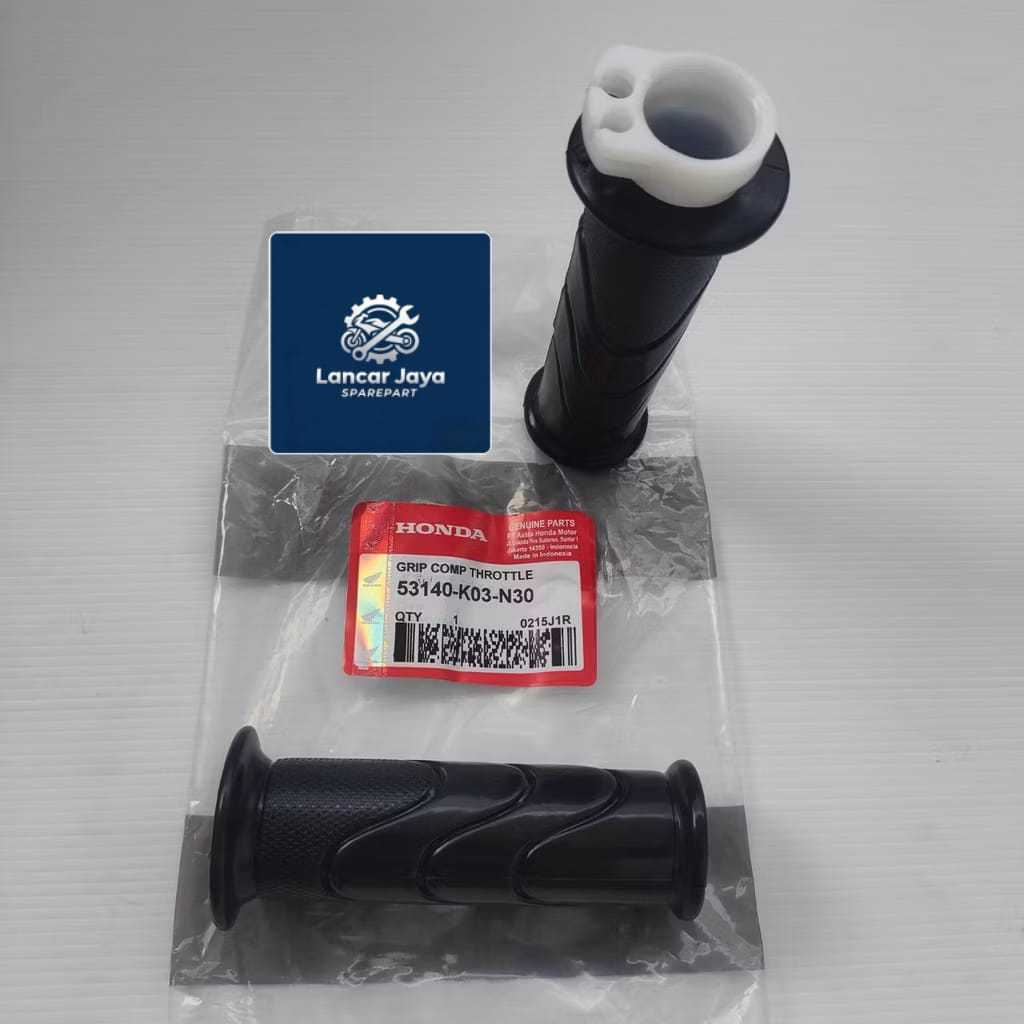 Handgrip Karet Stang Set Revo FI F1 Fit Injeksi Supra X 125 FI New 53140-K03-N30