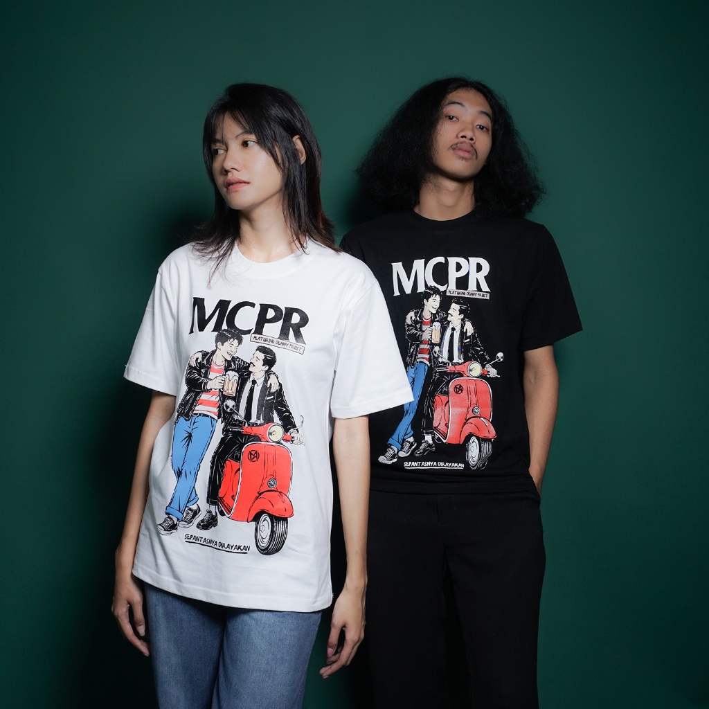 Kaos Band MCPR - Sepantasnya Dirayakan [100% ORIGINAL]