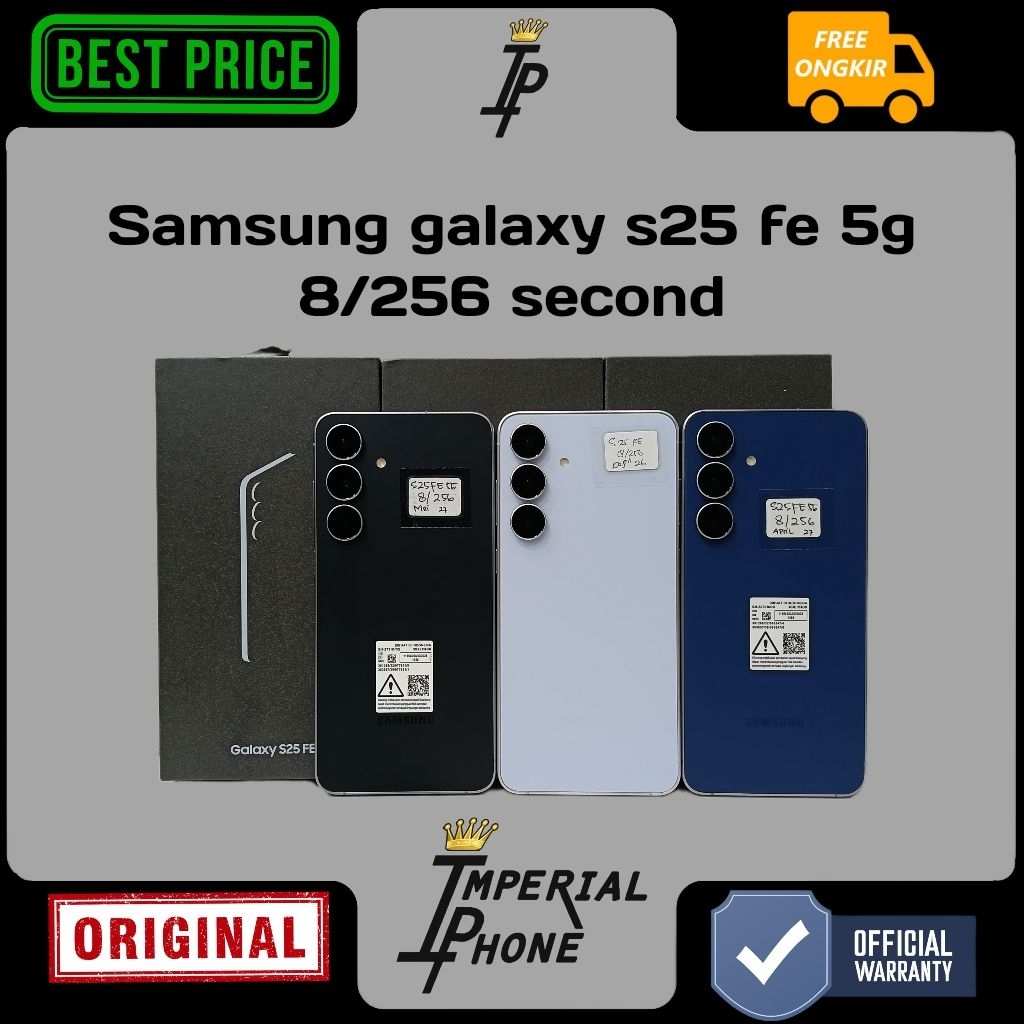 samsung galaxy s25 fe 8/256 second