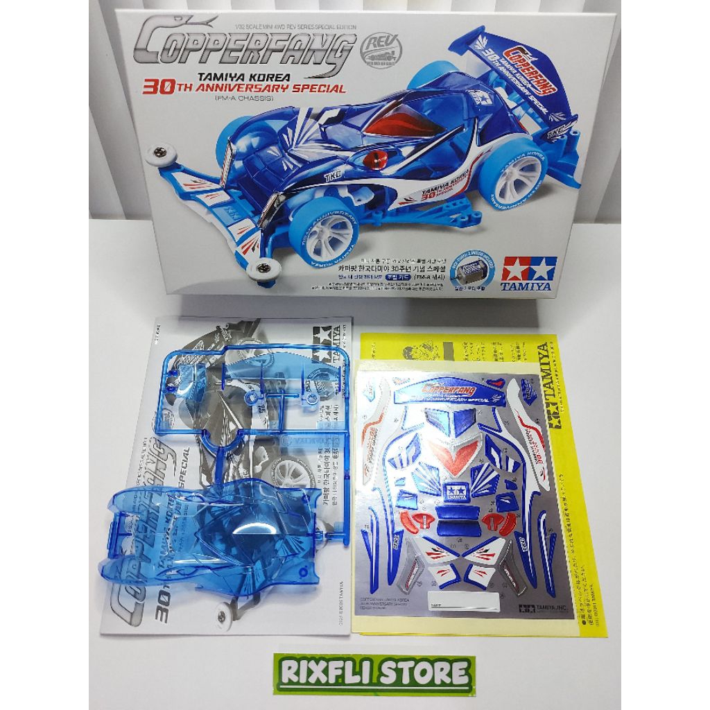 Body KIT TAMIYA COPPERFANG KOREAN ANNIVERSARY Part Copotan KIT TAMIYA