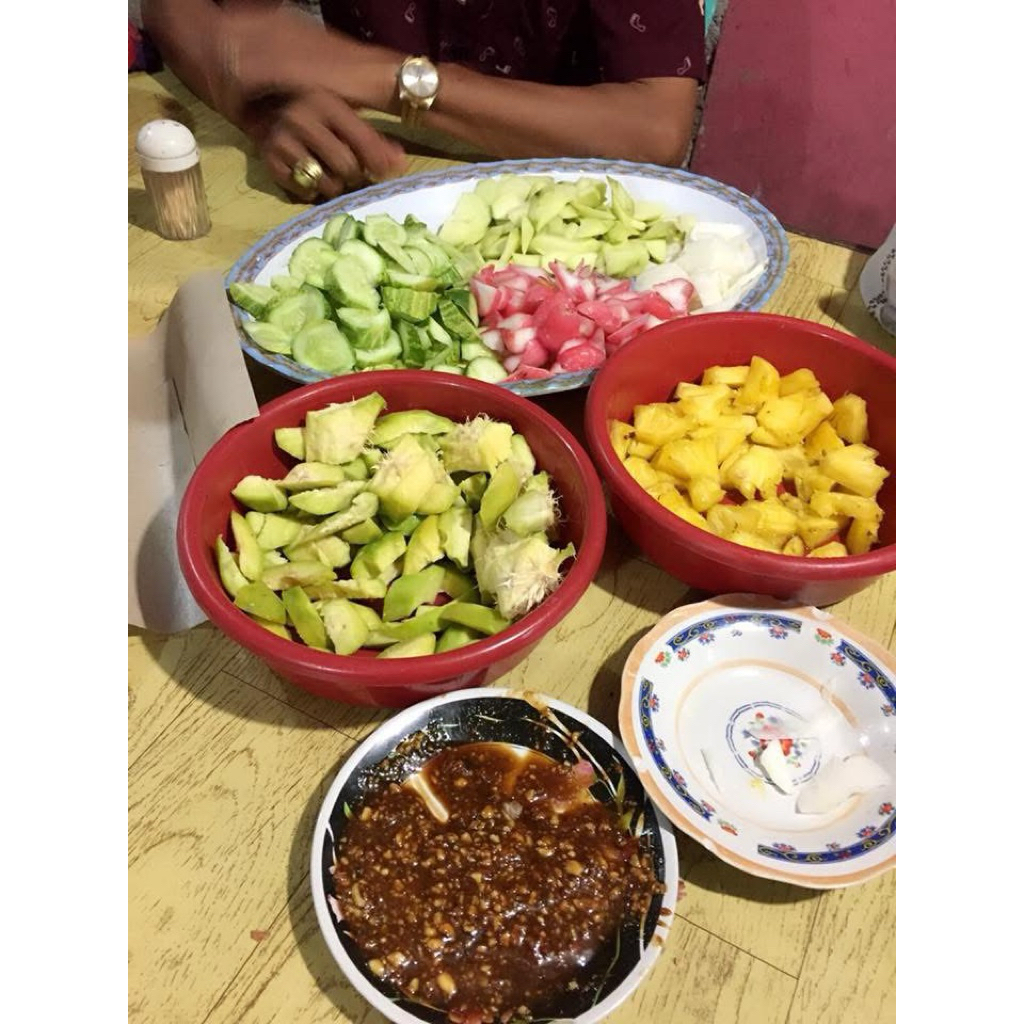 Bumbu Rujak kacang 500gr /Bumbu Rujak buah/Bumbu Rujak Ulek