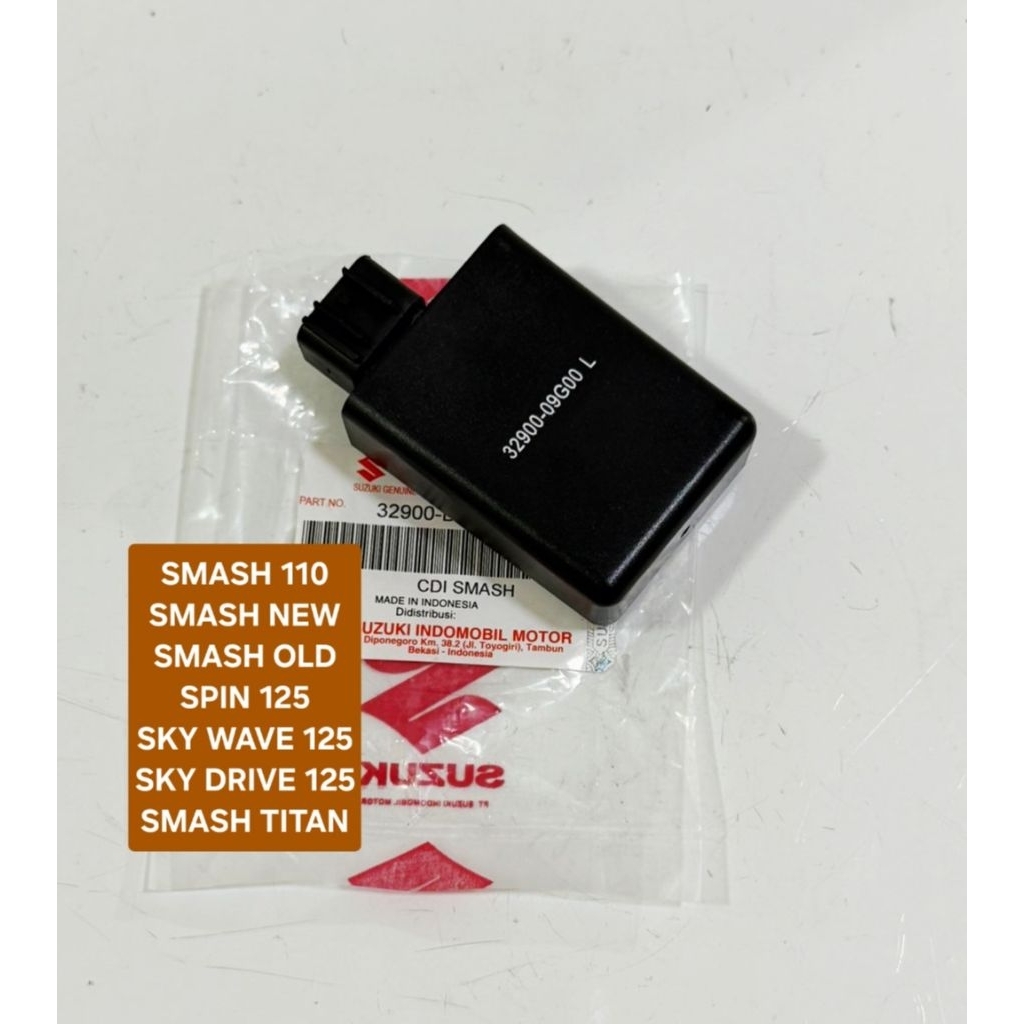 CDI ECU ECCU SMASH 110 SMASH NEW SMASH OLD SPIN 125 SKY WAVE 125 SKY DRIVE 125 SMASH TITAN SUZUKI PE