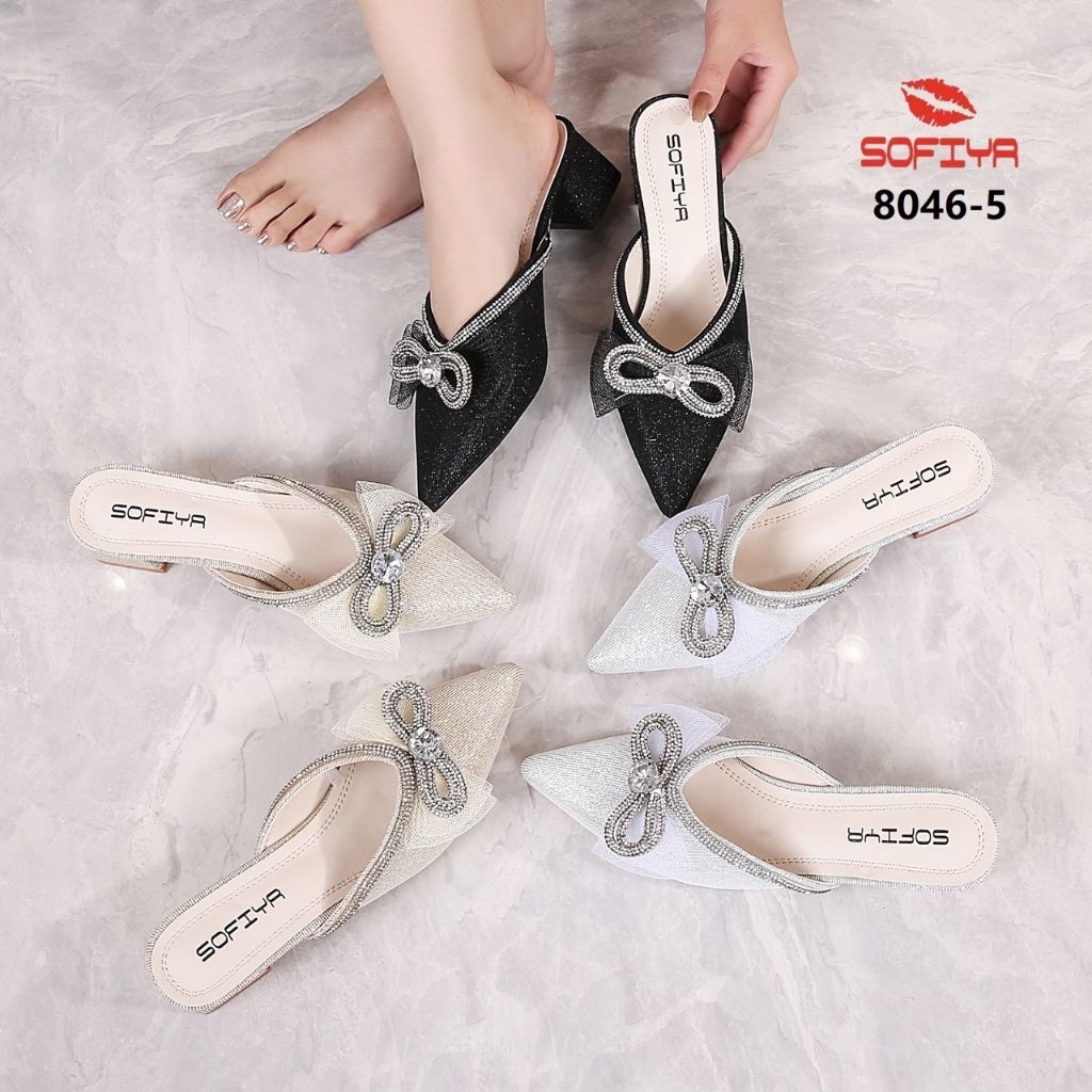 SOFIYA ORI 8046 5 SEPATU BUSTONG WANITA IMPORT/ IMPOR / SEPATU HAK TAHU TINGGI  6CM / HEELS