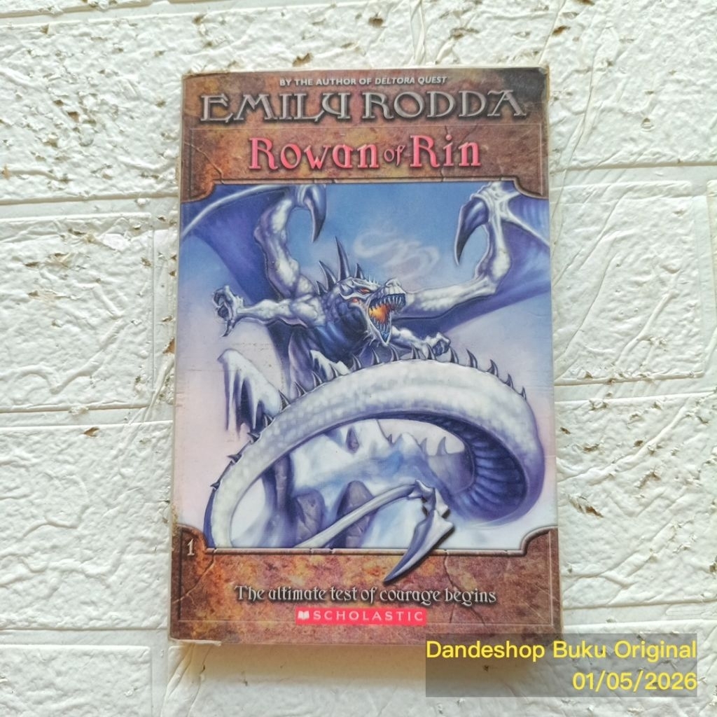 Rowan of Rin by Emily Rodda - Novel Anak Bahasa Inggris Bekas Preloved