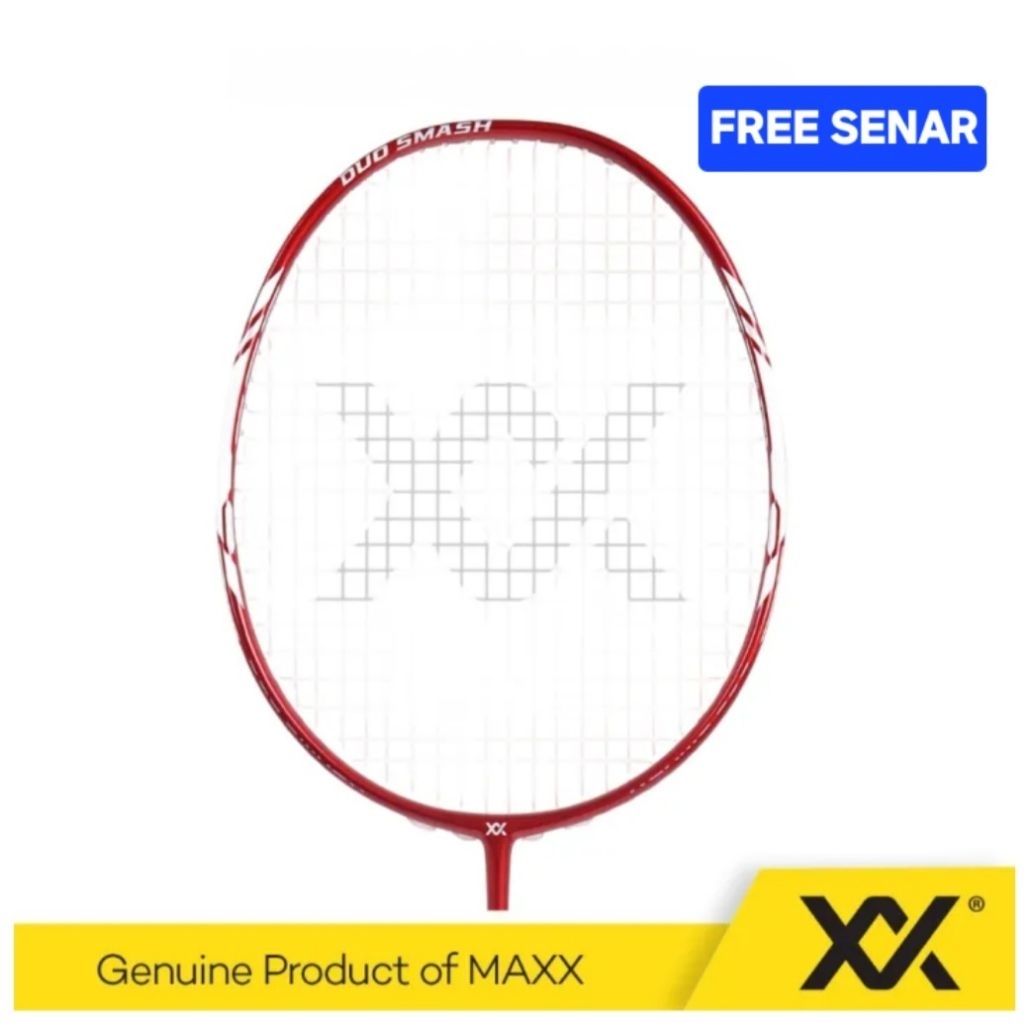 MAXX DUO SMASH RAKET BADMINTON