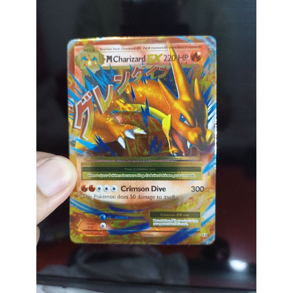 Kartu Pokemon Mega Charizard EX Foil