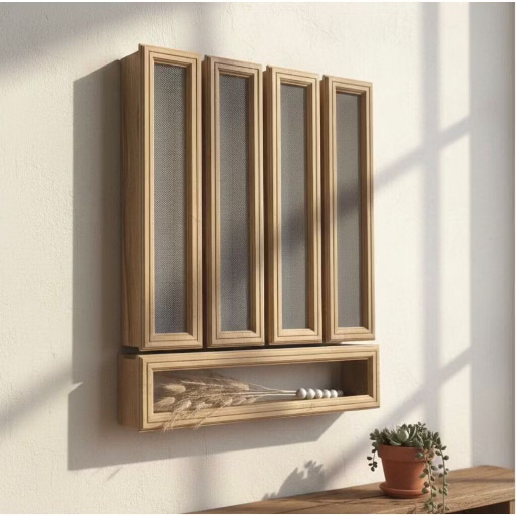 Loster Ventilasi Udara Kayu Jati Ukuran 11x40 11x50 Cm Premium