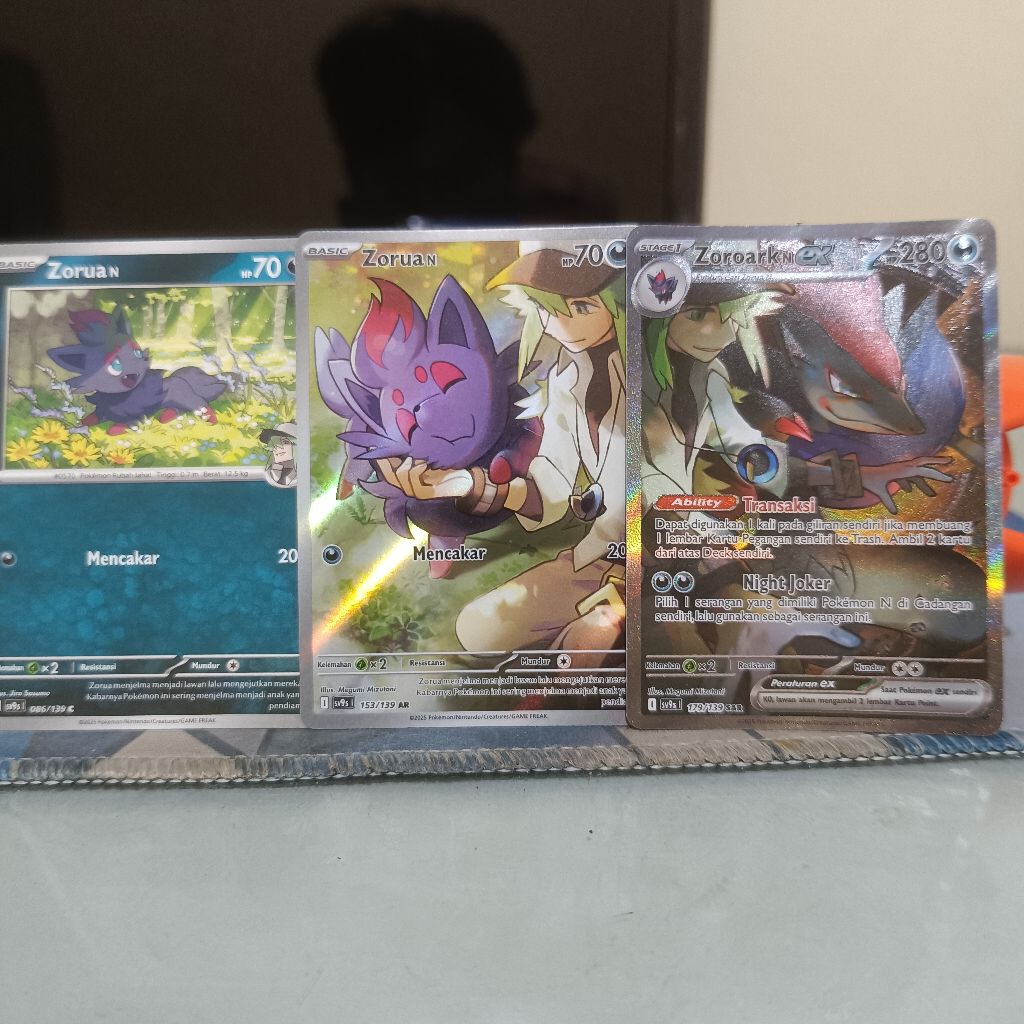 Zorua N AR - Zoroark N SAR Bundle