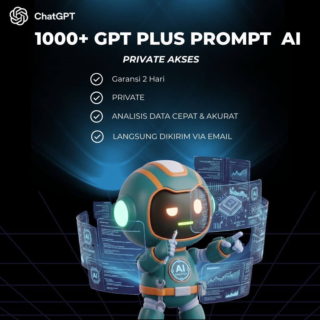 80000+ Prompt | AKSES GPT PLUS PRIVATE