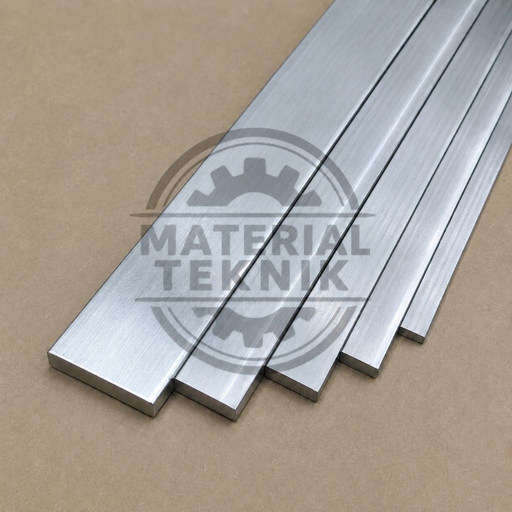 Plat strip alumuniumn tebal 3mm x 25mm x 4000mm plat strip alumuniumn