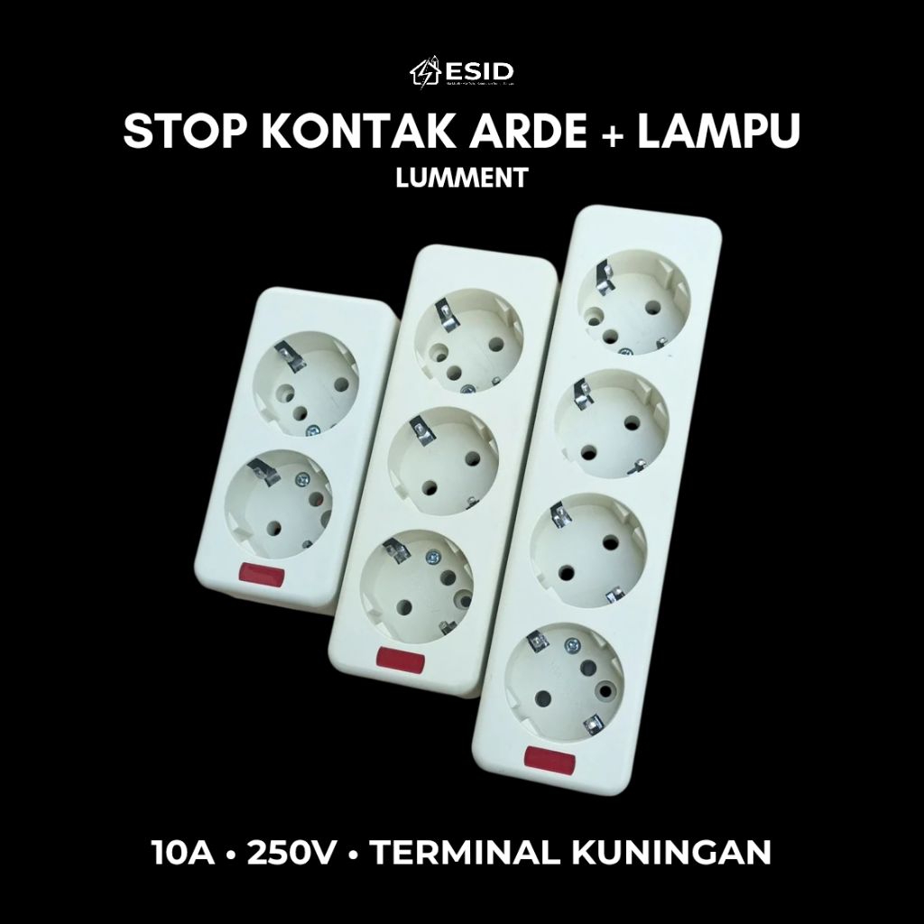 Stop Kontak Arde Lumment - Pilihan Tepat untuk Kebutuhan Listrik Anda SNI | Aman & Berkualitas | 2 /