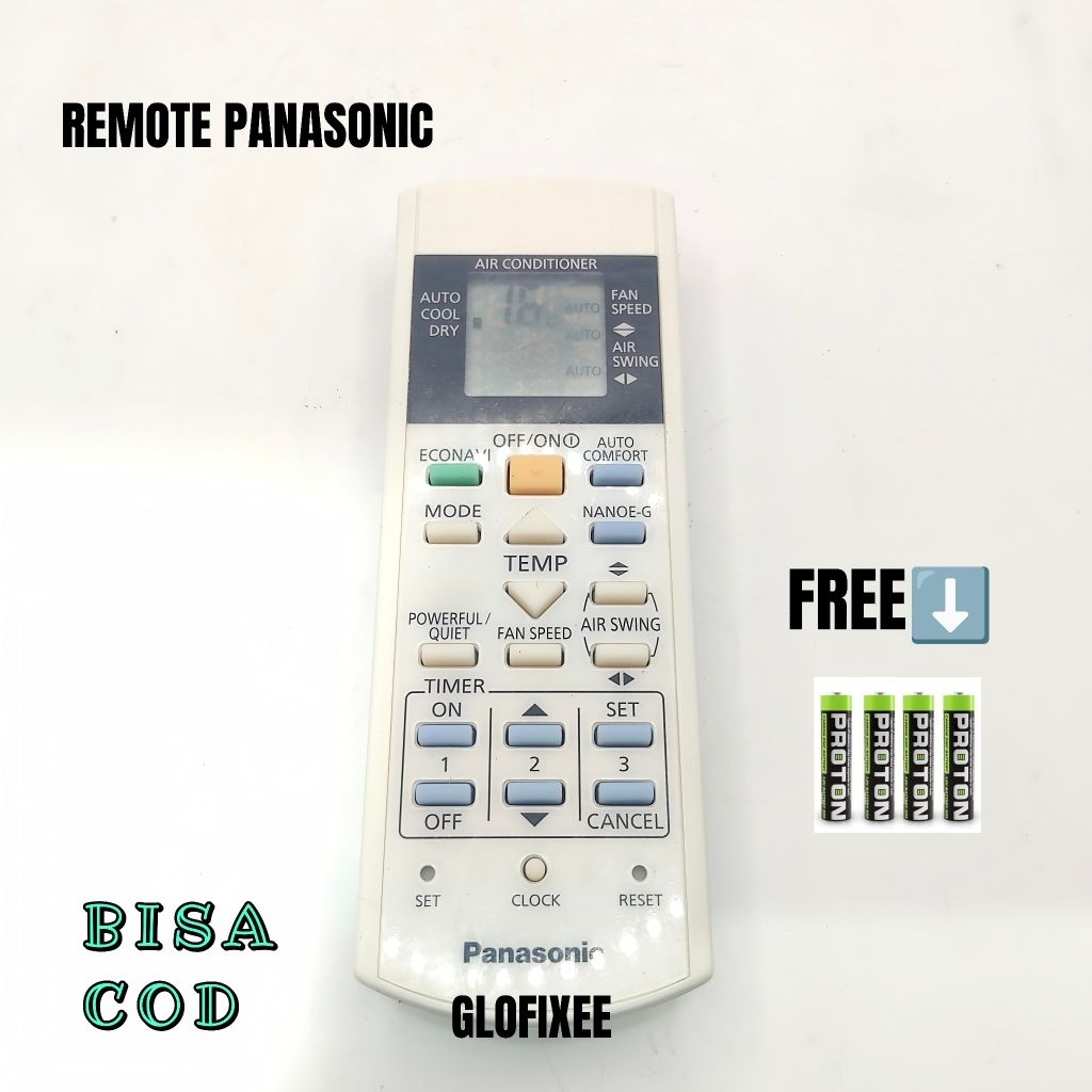REMOTE AC PANASONIC ORIGINAL