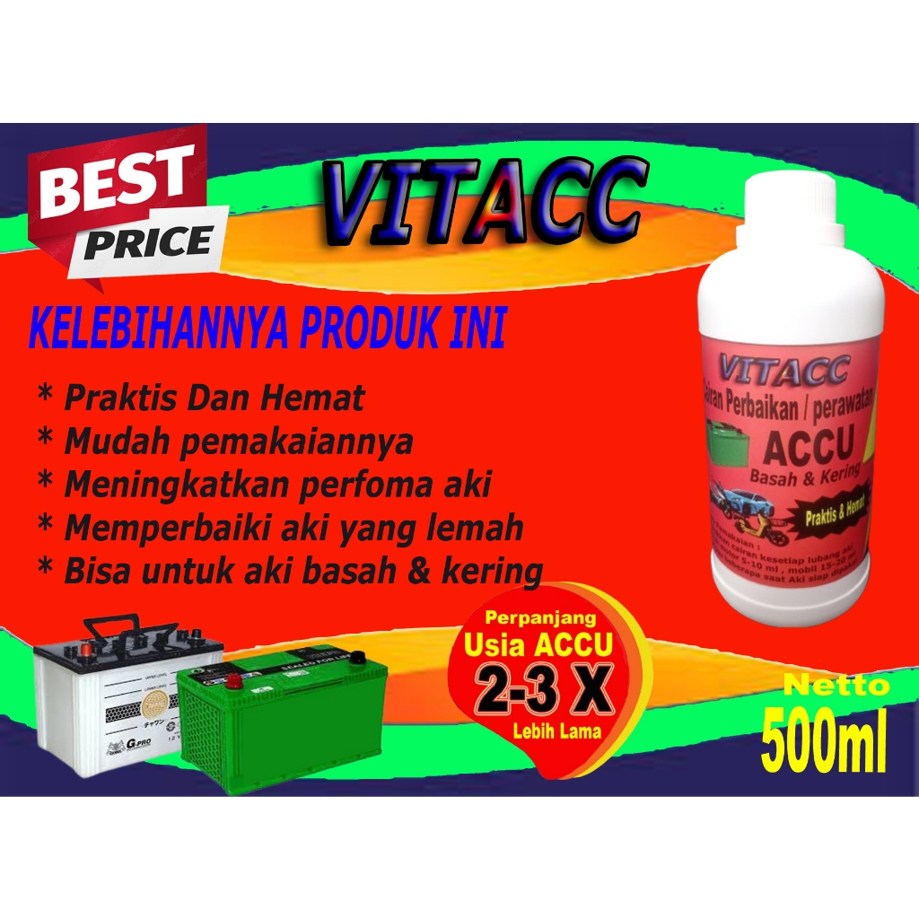 Cairan perbaikan aki cairan elektrolit aki kering cairan perbaikan baterai 500ml air aki cairan aki 