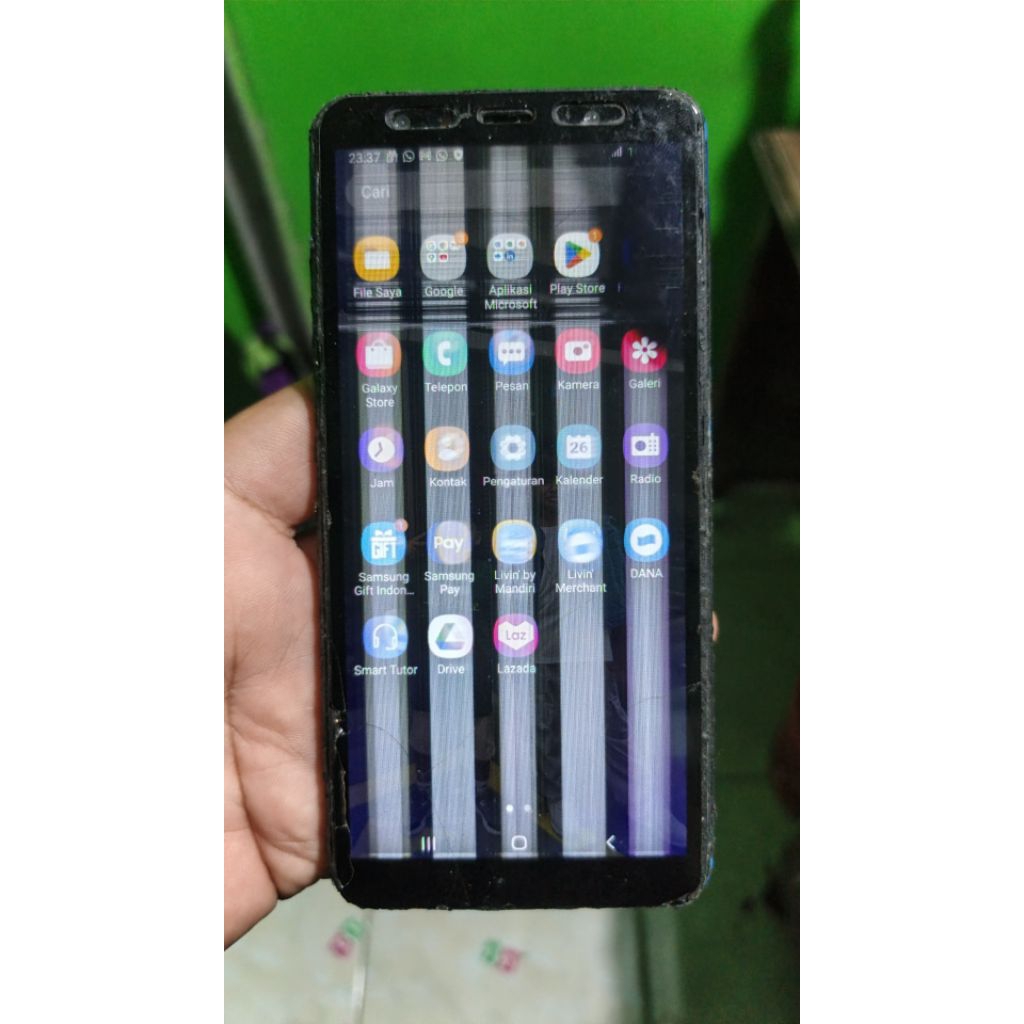 mesin Samsung a7 2018 6/128gb normal unit
