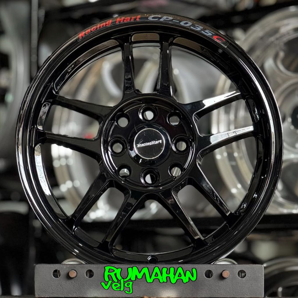 velg RACING HART ring 15 lebar 6,5 et 40 racing r15 velg mobil Avanza Xenia Livina Wuling binguo kij