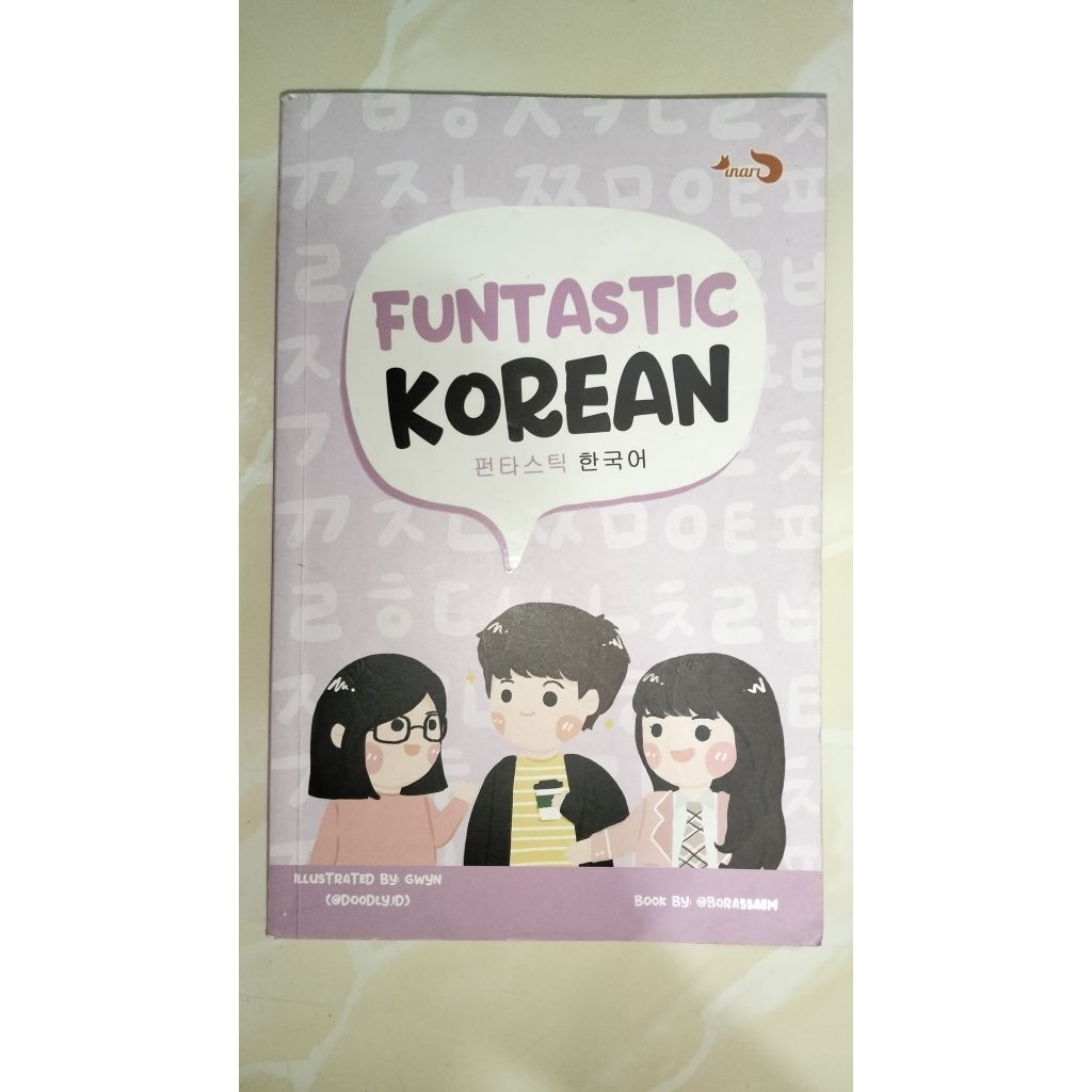 Buku Belajar Bahasa Korea by Borassaem Funtastic Korean