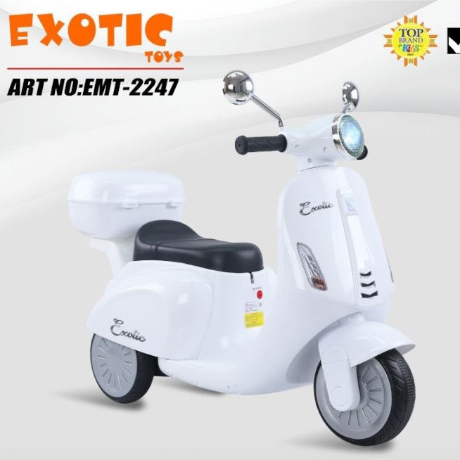 EXOTIC ET-2247 Vespa Aki Mainan Motor Anak