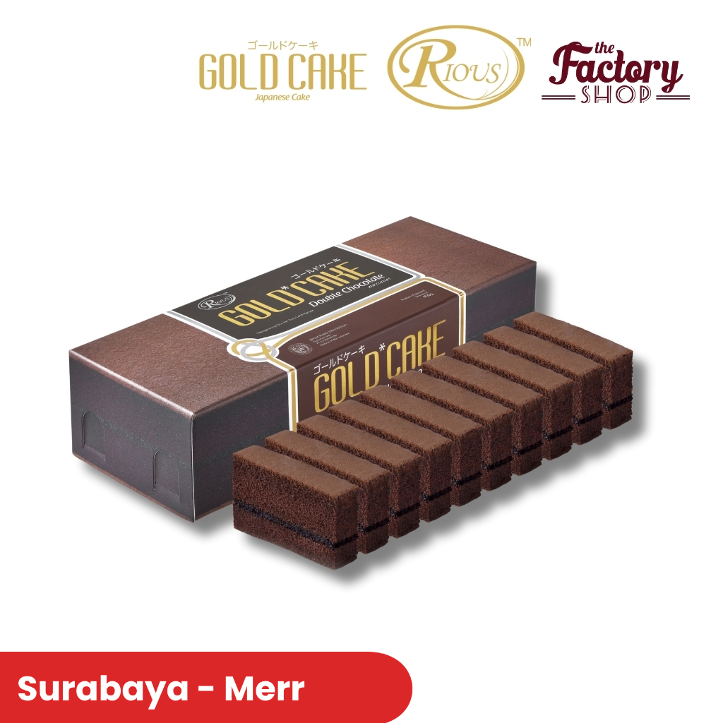 RIOUS GOLD CAKE DOUBLE CHO 400gr (SURABAYA)