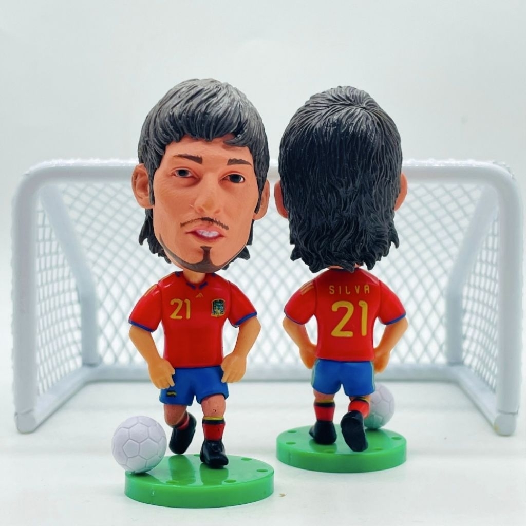 Action figure David Silva Spain 2010 World Cup Champion soccerwe original