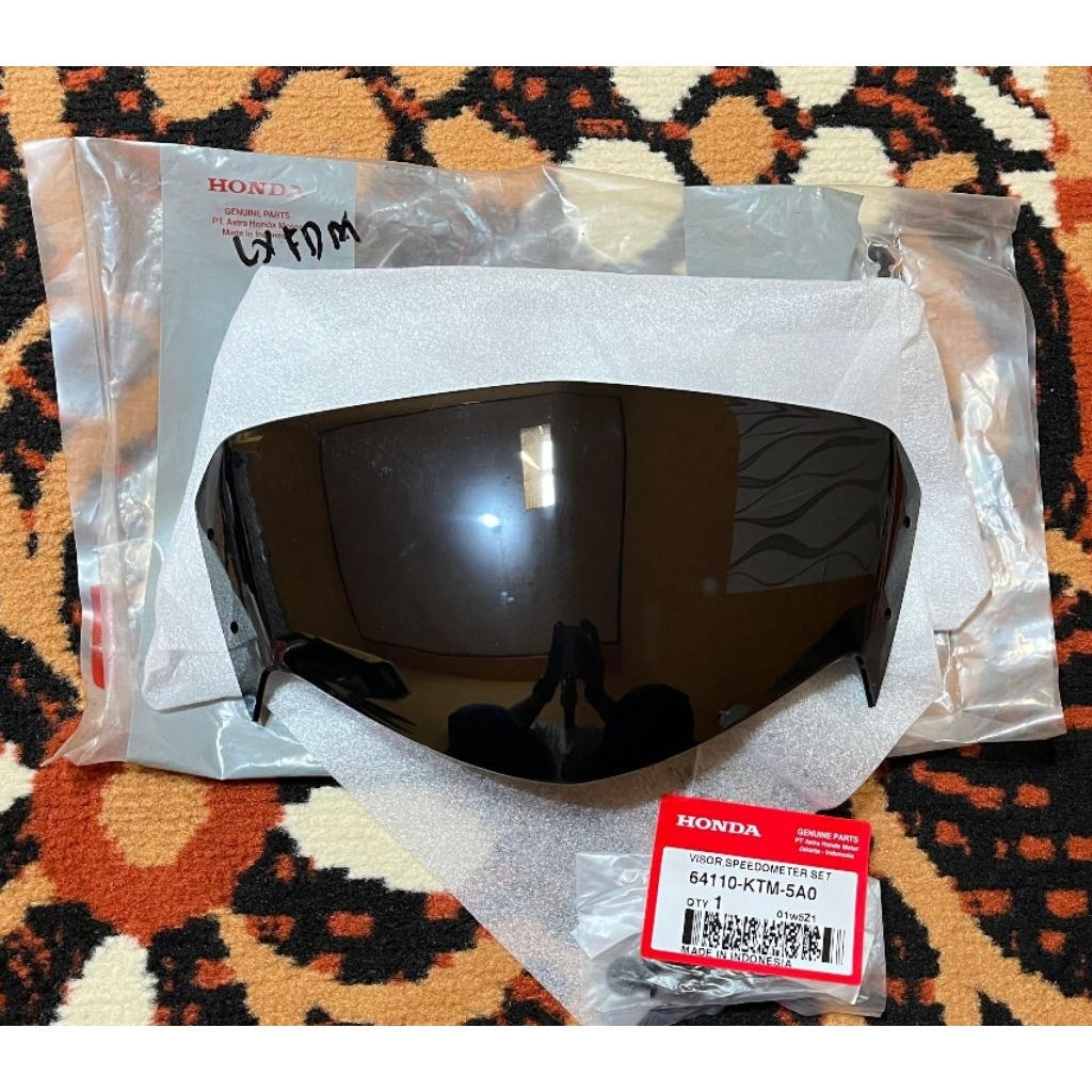 Visor Batok lampu Honda SUPRA X 125 lama Original baru AHM 64110-KTM-5A0