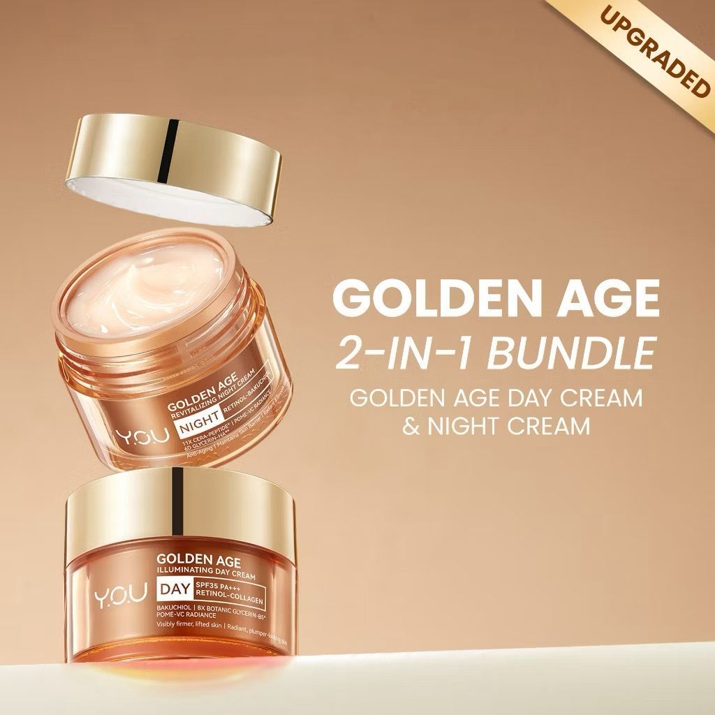 FK - YOU ILLUMINATING DAY CREAM / REVITALIZING NIGHT CREAM | CREAM PENCERAH CREAM GLOWING MENYAMARKA