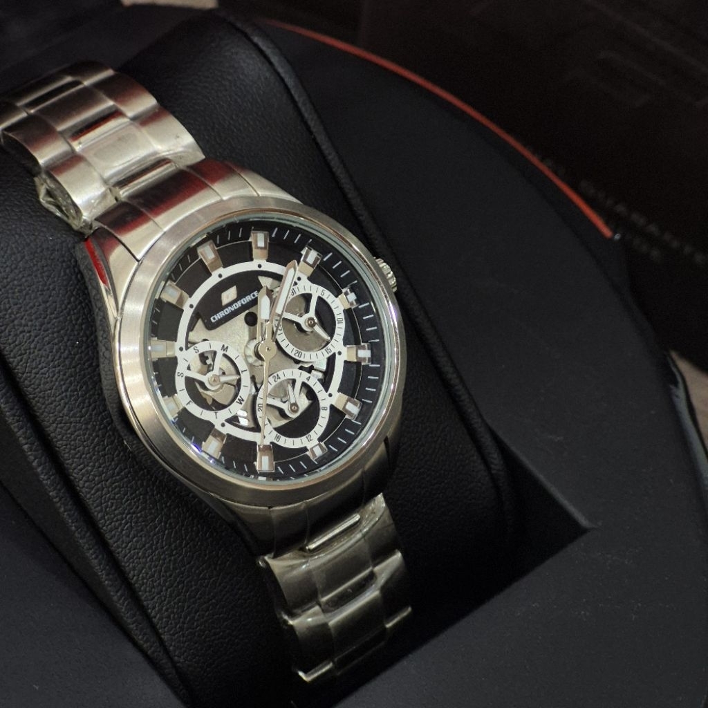 Chronoforce 5295 L Jam Tangan Wanita Stainless Steel