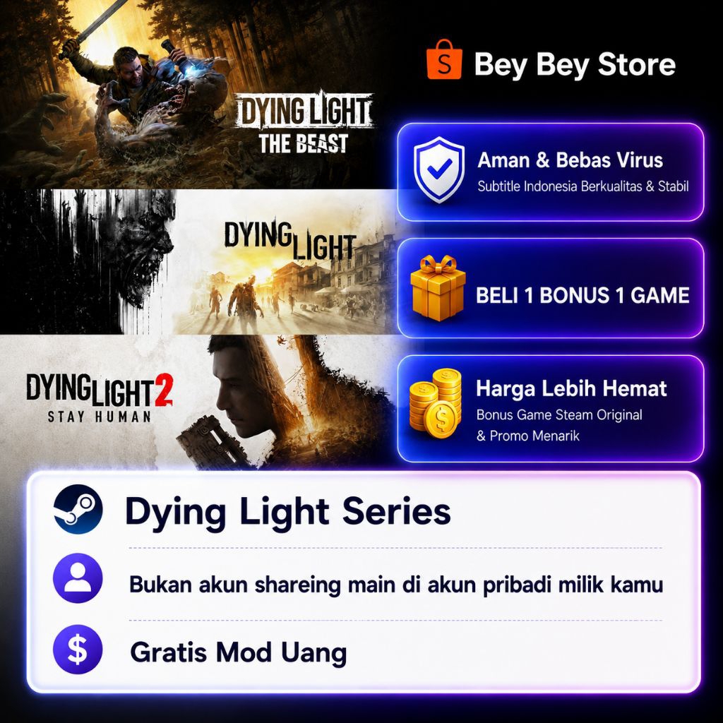 Dying Light Series BONUS GAME ORIGINAL STEAM