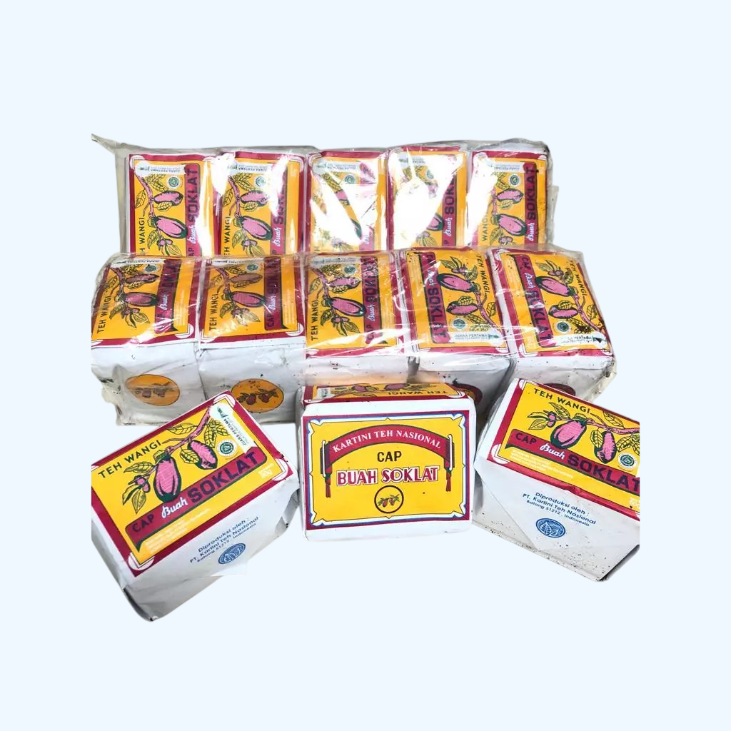 TEH WANGI CAP BUAH SOKLAT 1 PACK 5 PCS @80 GRAM