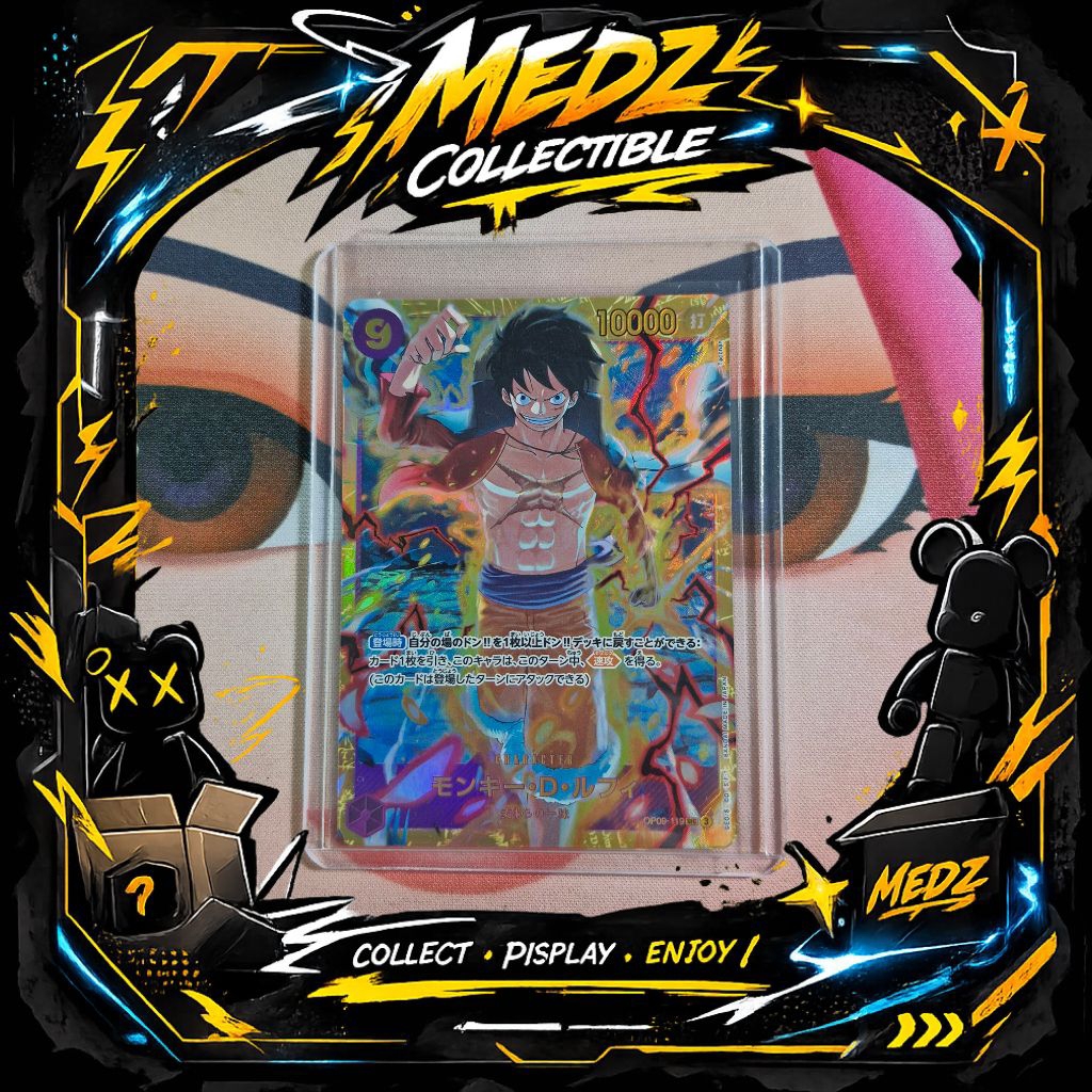 ONE PIECE TCG / Kartu | Monkey.D.Luffy SEC [OP09-119]