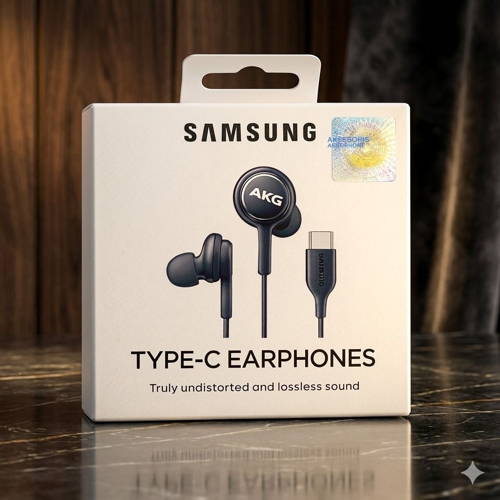 Handsfree Headset Samsung Type C Handset Handsfree Samsung AKG Jack Type C Earphones Samsung