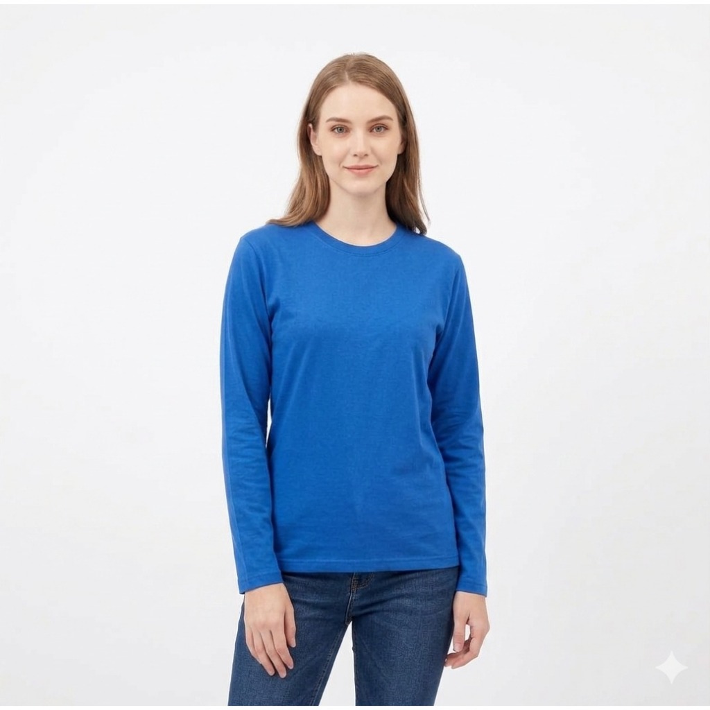 kaos polos panjang benhur wanita - kaos polos panjang wanita - kaos polos panjang benhur - KAOS LENG