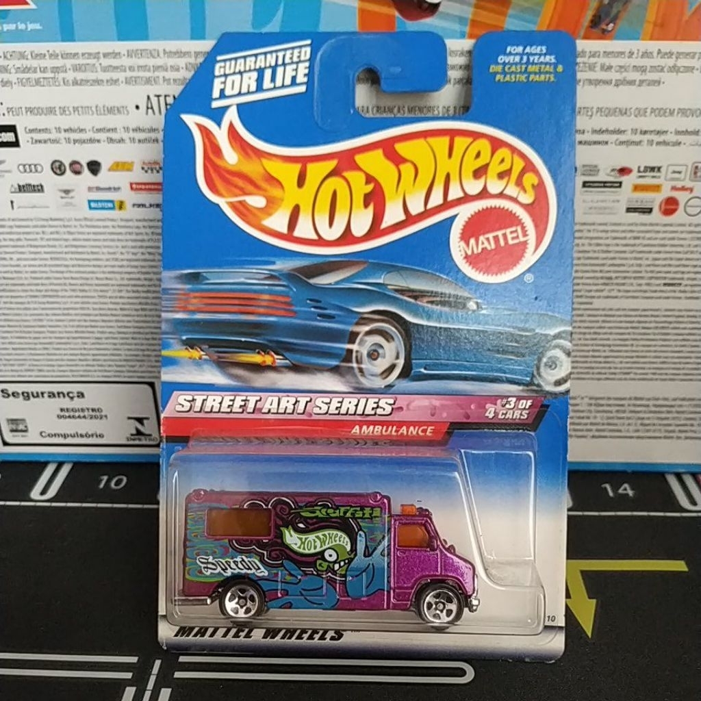 Hot Wheels Ambulance Street Art Series