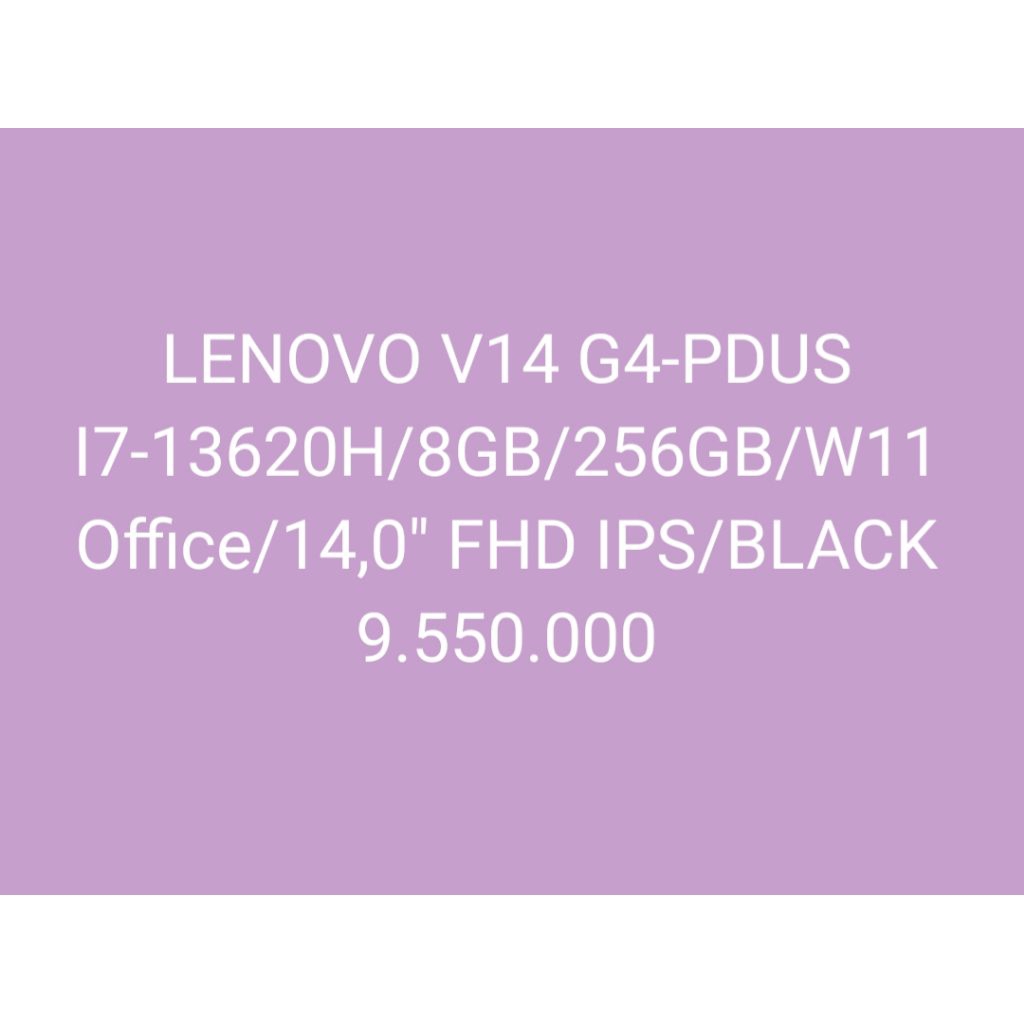 LENOVO V14 G4-PDUS