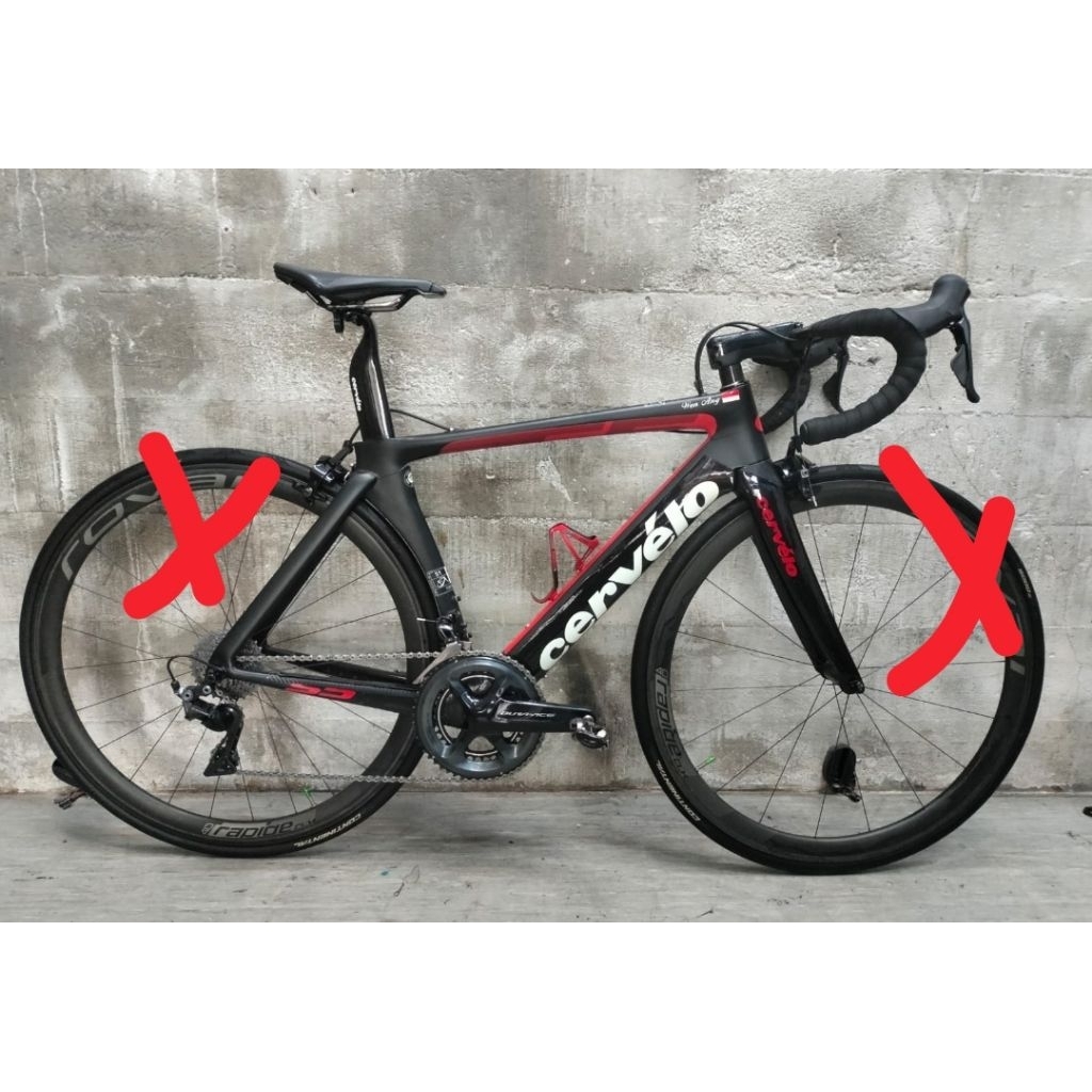 frame cervelo s5 rim brake plus groupset
