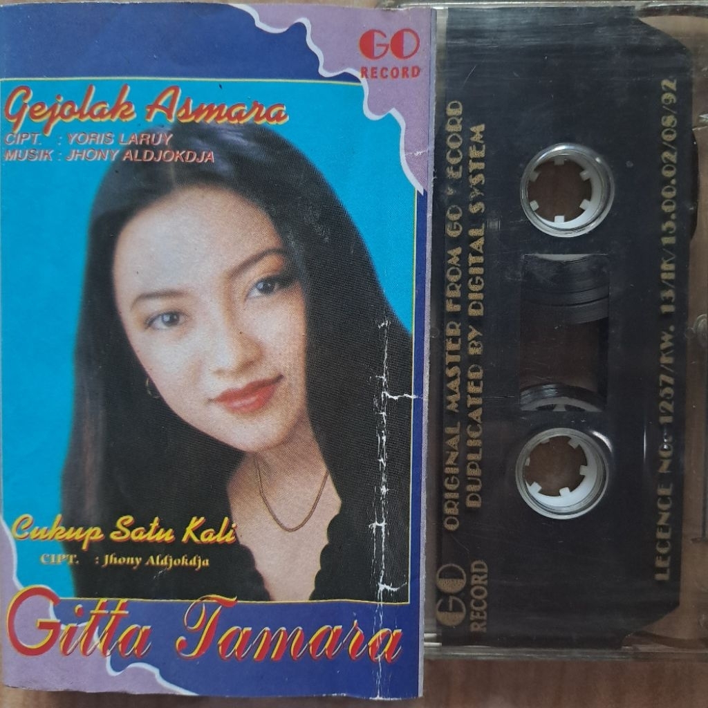 Kaset Pita  Gita Tamara Album Gejolak Asmara