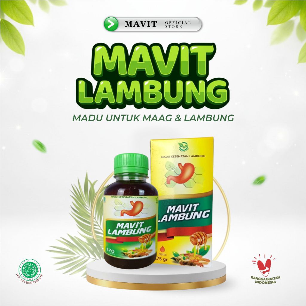Madu Mavit Lambung, Maag, Asam lambung