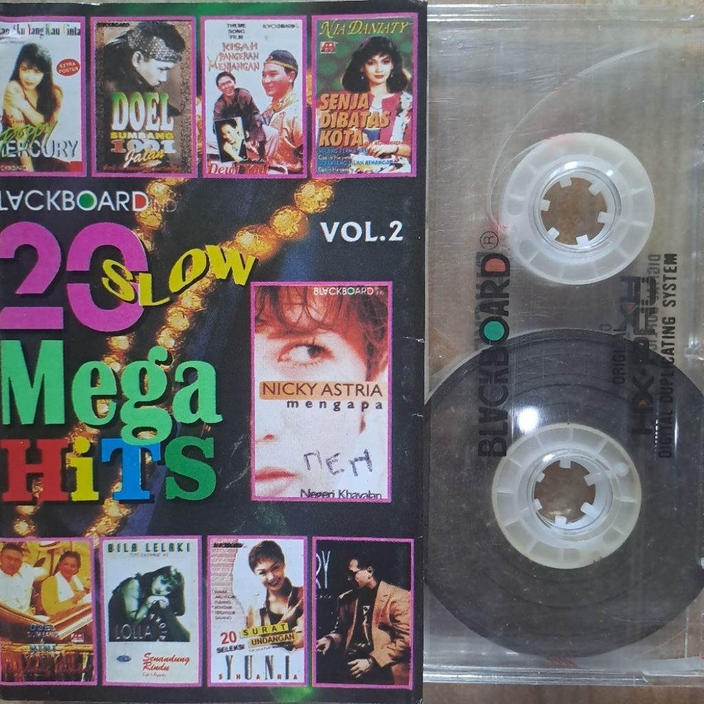 Kaset Pita  20 Mega Hits Slow