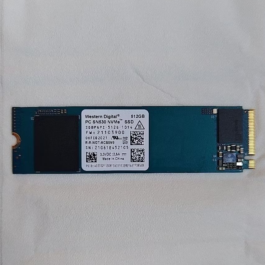 SSD NVME 512GB WD WESTERN DIGITAL