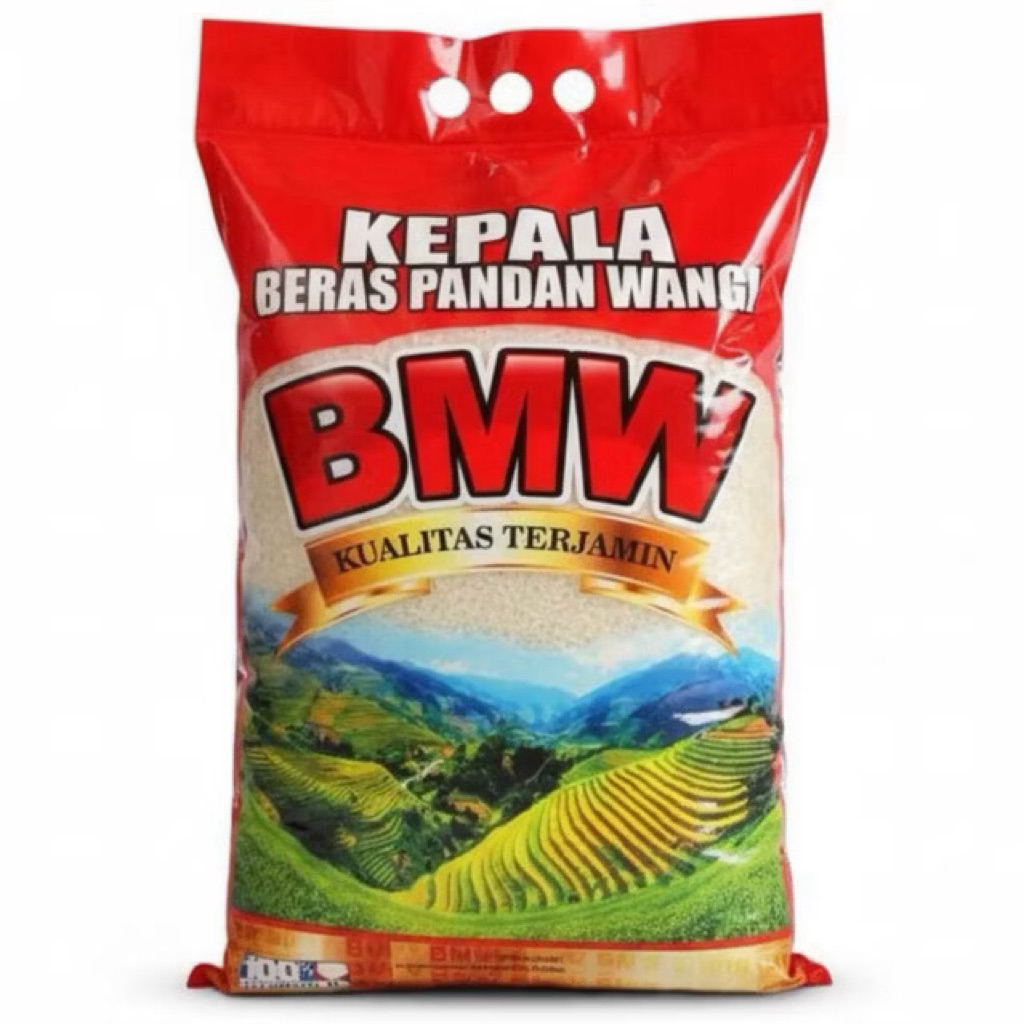Beras BMW PREMIUM ,Kualitas Terbaik,PULEN