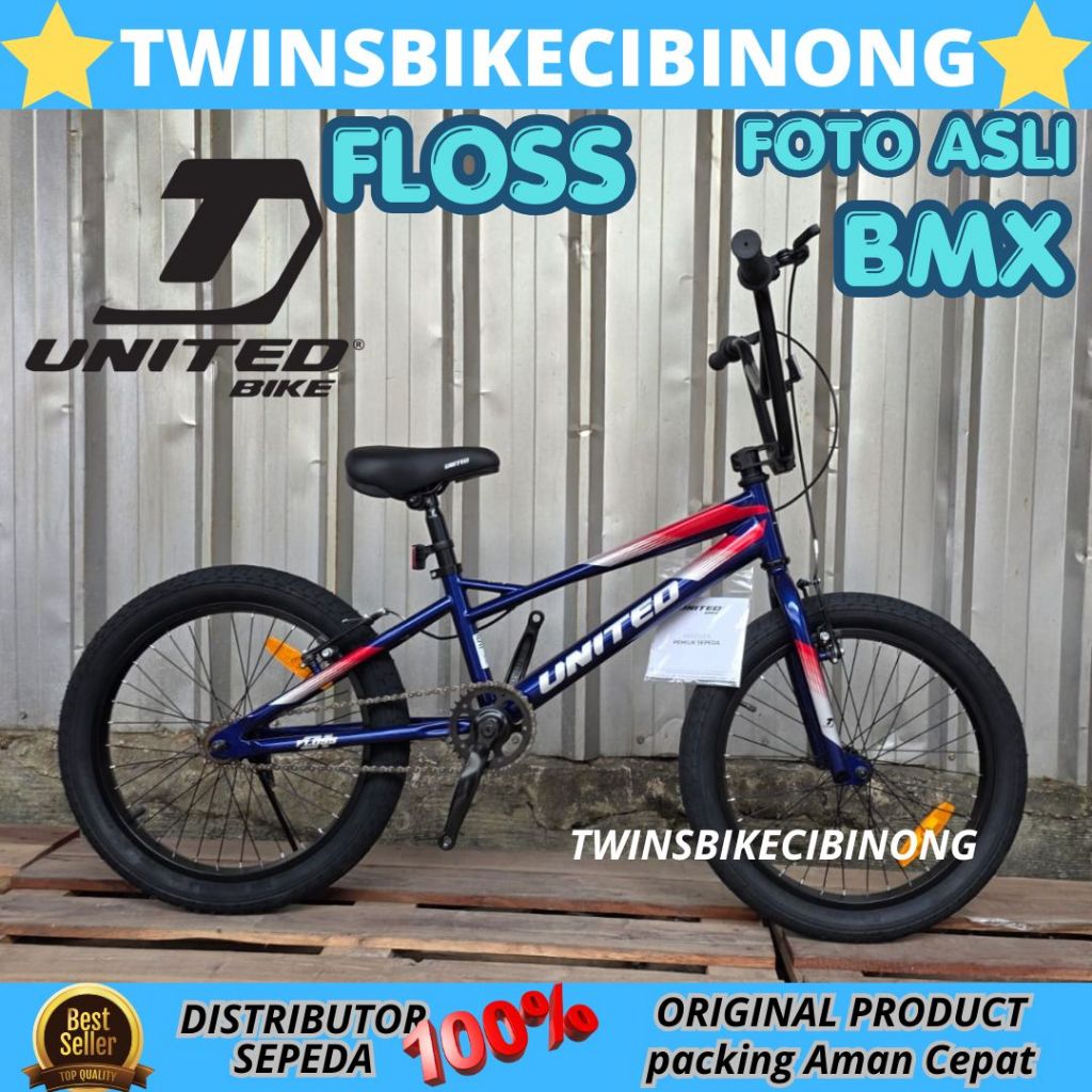 Sepeda BMX 20 Inch United Floss 01 ORIGINAL