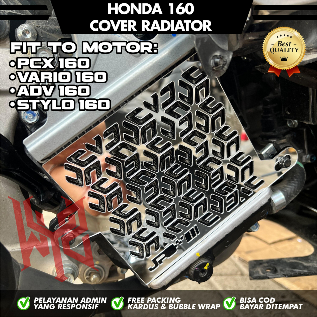 Cover Radiator Honda VARIO PCX ADV STYLO Tutup Radiator Honda 125/150/160 Aksesoris