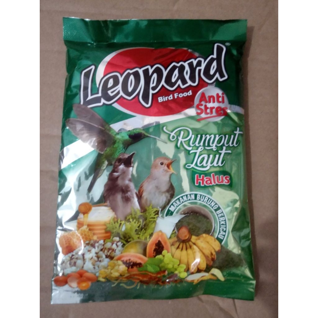 Voer leopard Halus dan crumble
