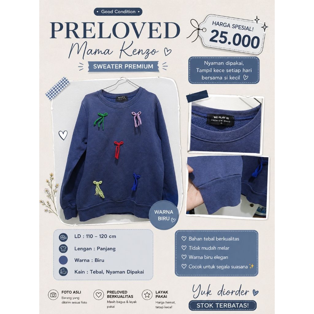 PL Sweater Premium Mama Kenzo