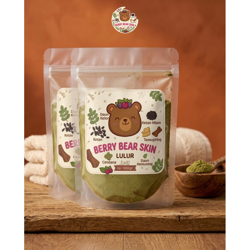 Lulur Bubuk Herbal Anak (2 Pcs)
