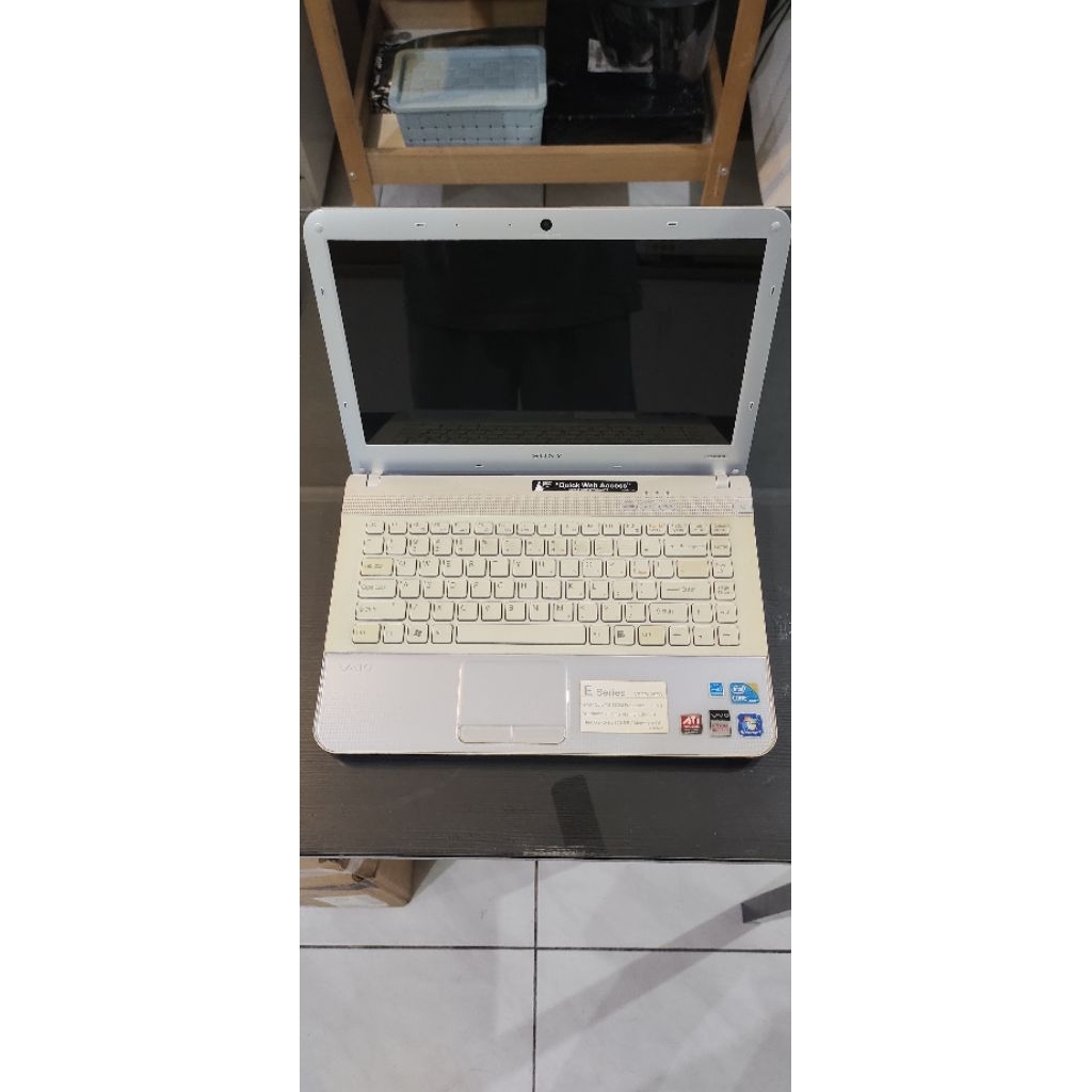 laptop sony vaio e series mulus intelcore i3