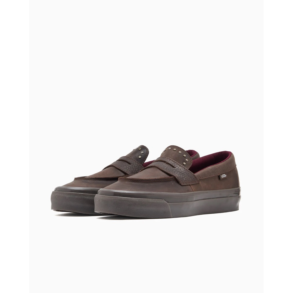 VANS STYLE 53 LOAFER LEATHER BROWN ORIGINAL