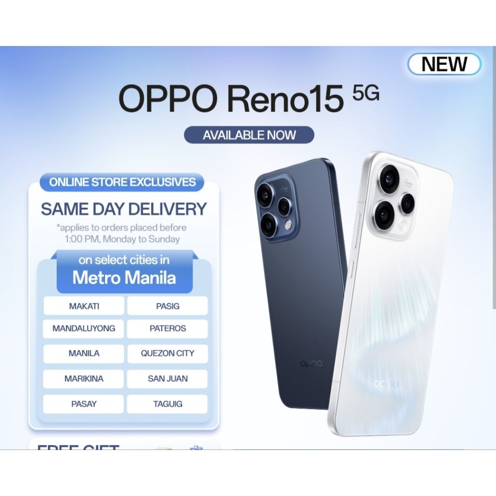 Series Oppo Reno 15 5g dan Reno 15f 5g Resmi